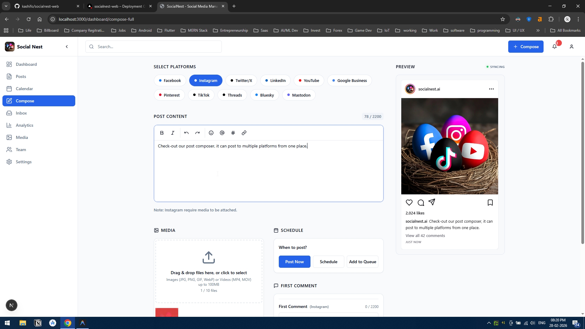 Social Nest AI